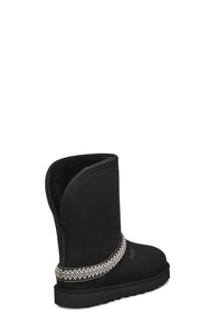 Women's Classic Short Crescent Boot Black